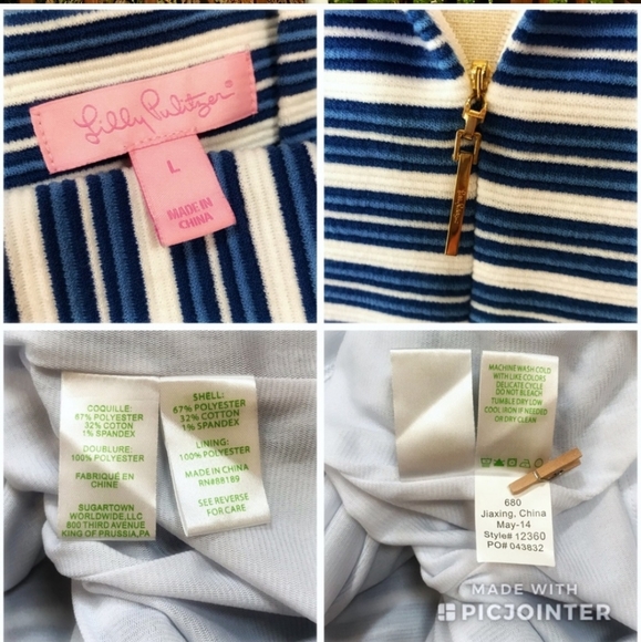 Lilly Pulitzer Bree Fit & Flare Dress ~ L - Picture 4 of 6